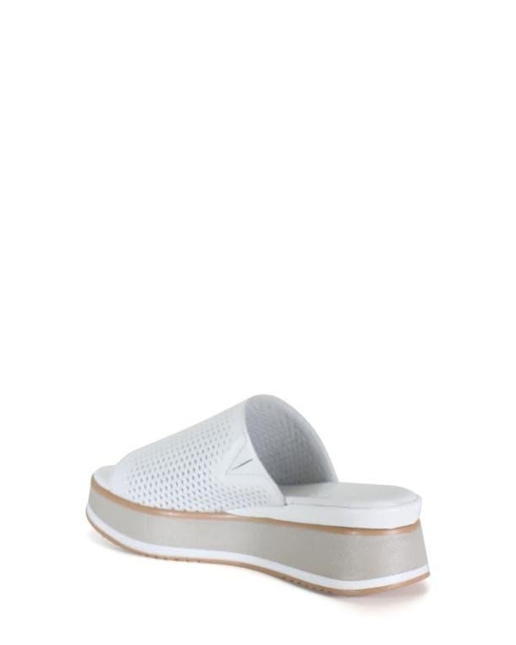 Diba True White Pa Cific Platform Sandal