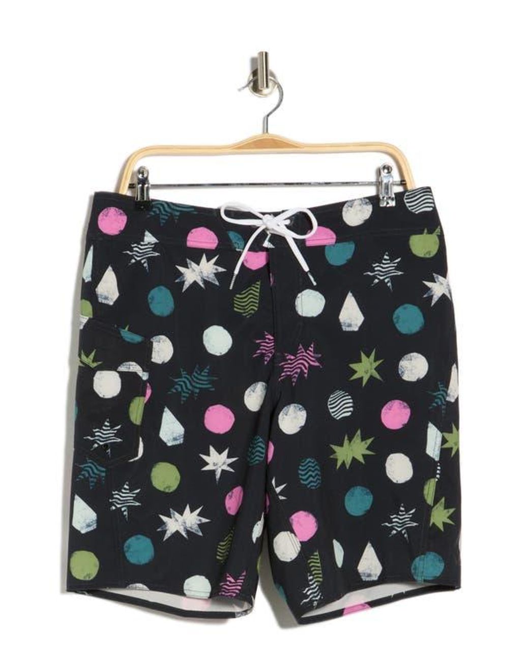Volcom Black Manic Board Shorts for men