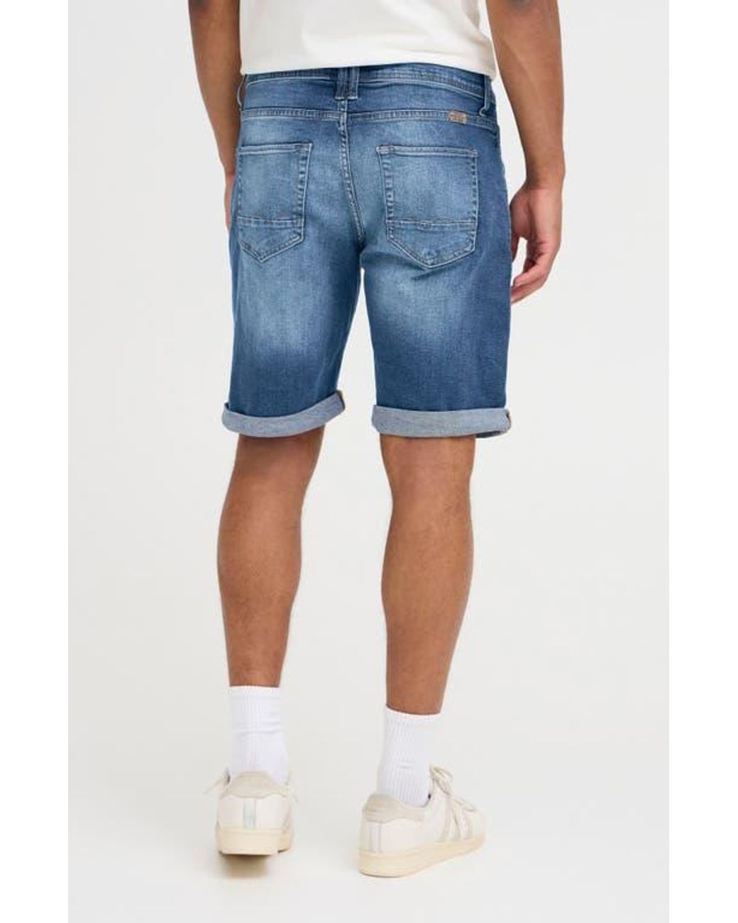 Blend Blue Regular Fit Shorts for men