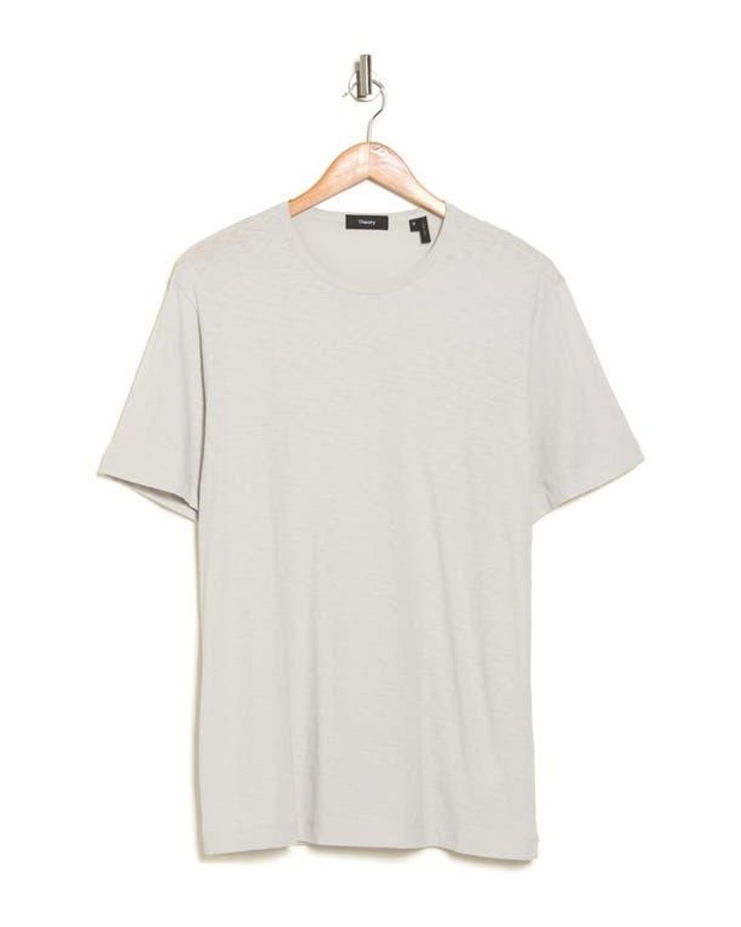Theory Gray Precise Tee for men