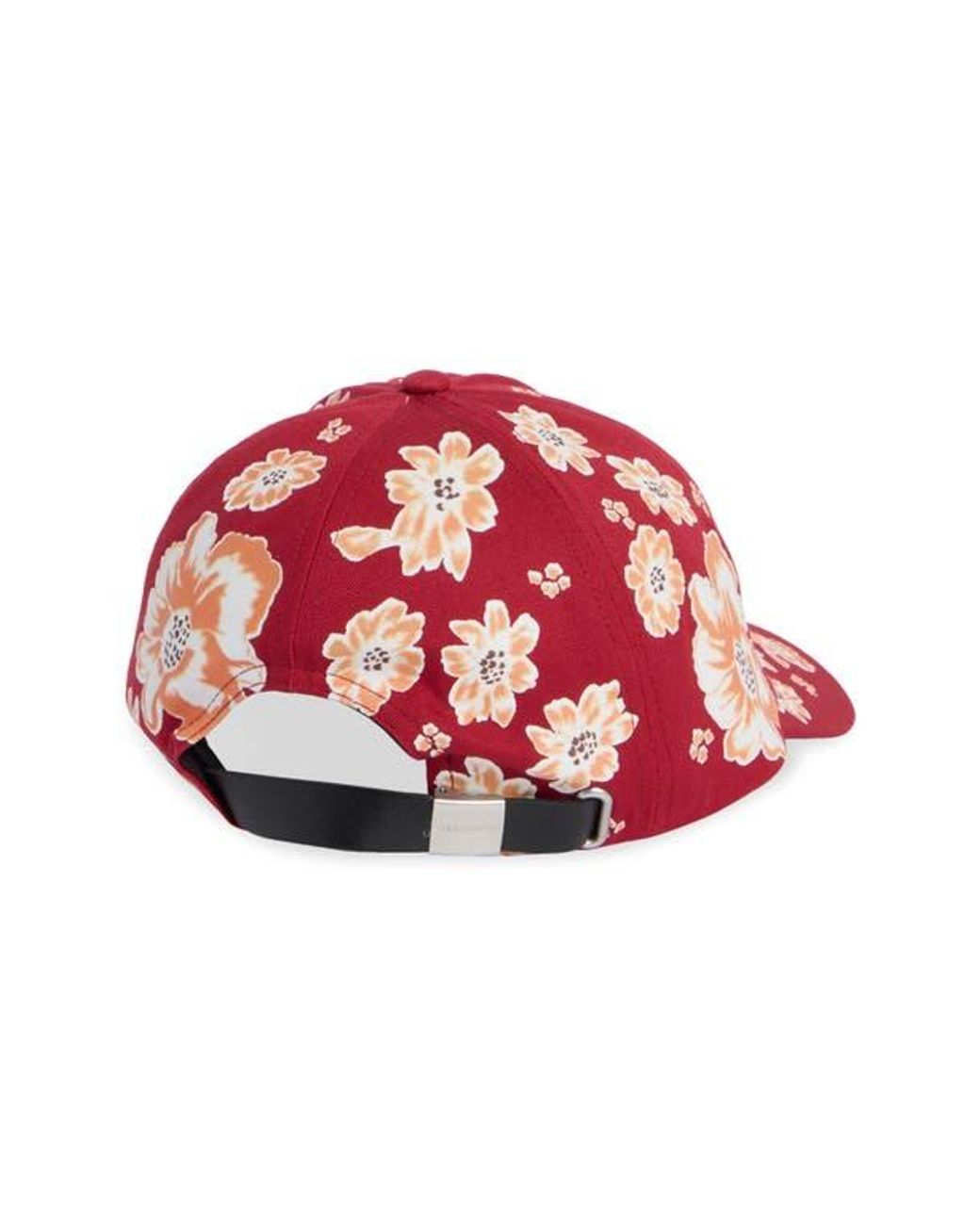 AllSaints Floral Baseball Cap in Red | Lyst display picture 2