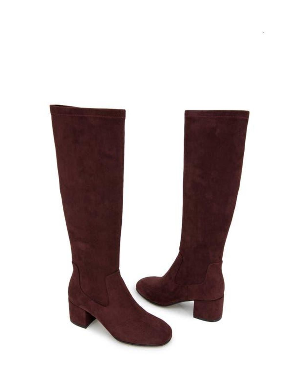 Kenneth Cole Red Rida Stretch Knee High Boot