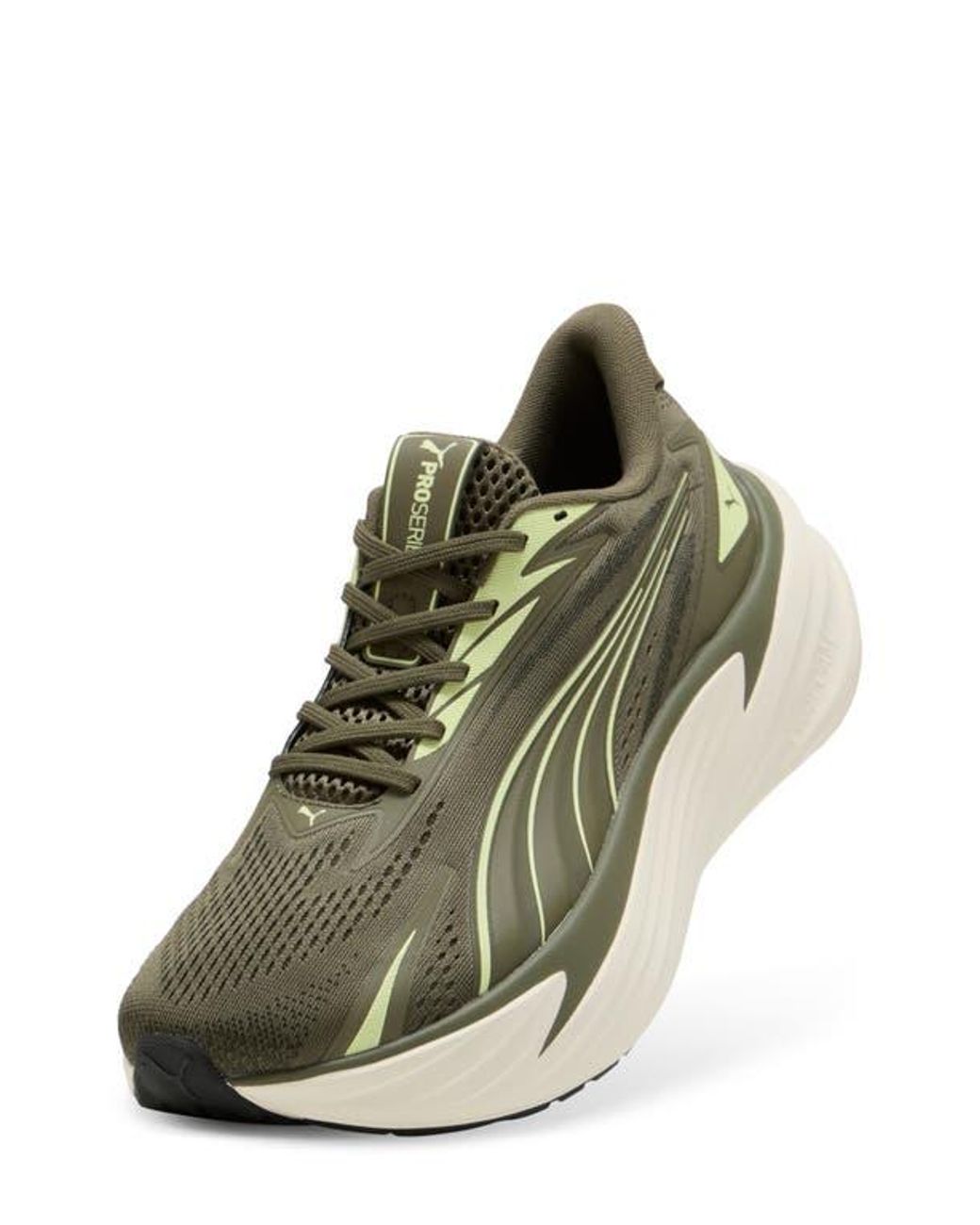 PUMA Green Maxima Pro Running Sneaker for men
