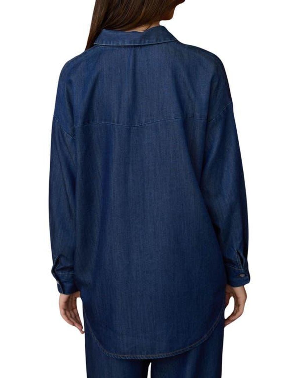 Blu Pepper Blue Long Sleeve Button Down Shirt