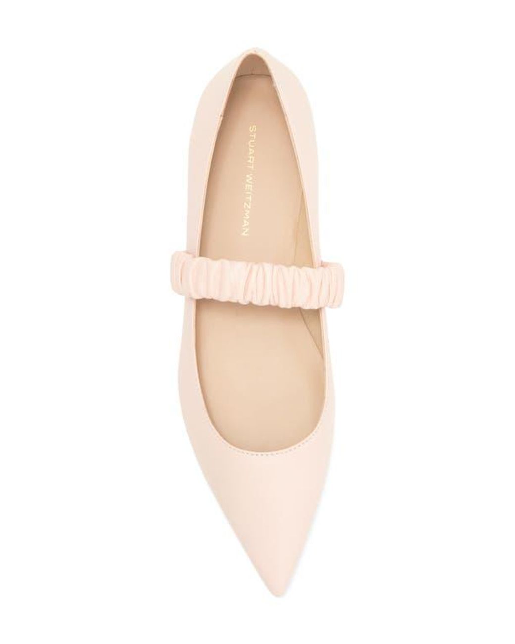 Stuart Weitzman Pink Maxine Ballet Flat