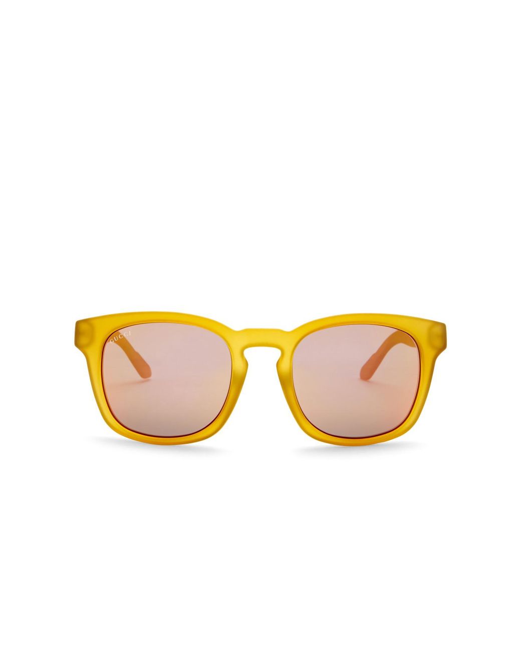 Gucci Men's Retro Keyhole Sunglasses in Yellow for Men Lyst