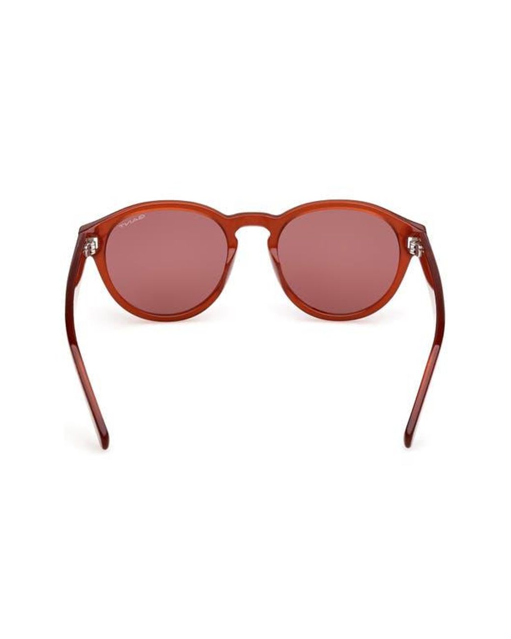 Gant Brown Round Sunglasses for men