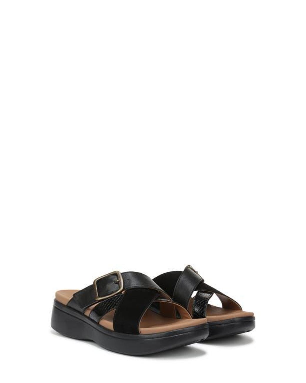 Vionic Black Starla Sandal