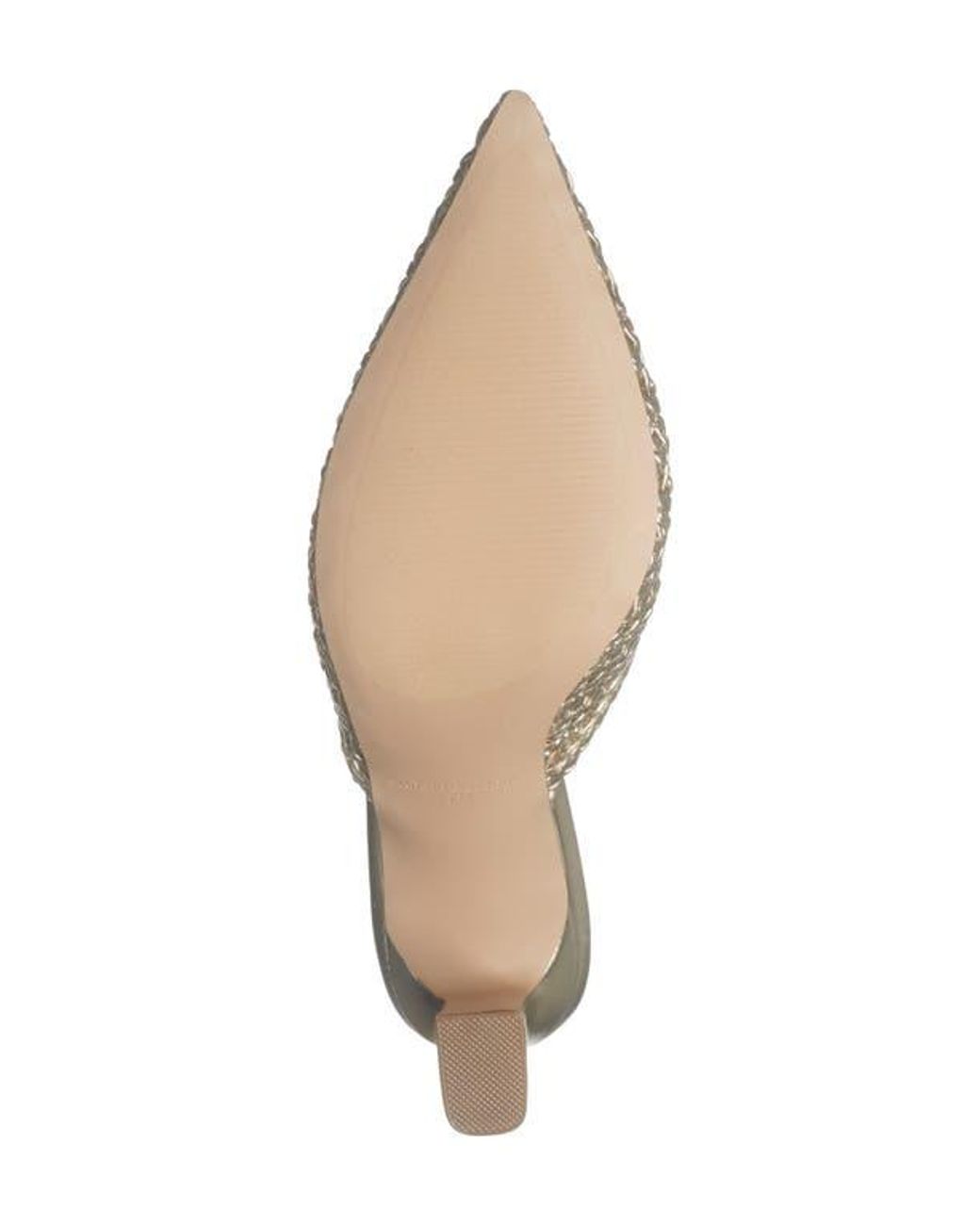 Steve Madden Natural Emmie Pointed Toe Mule