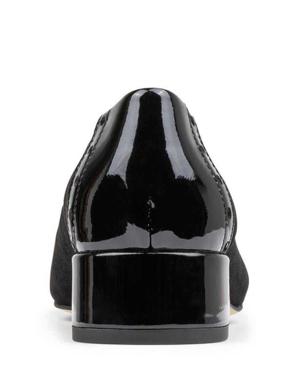 Donald J Pliner Black Cap Toe Pump