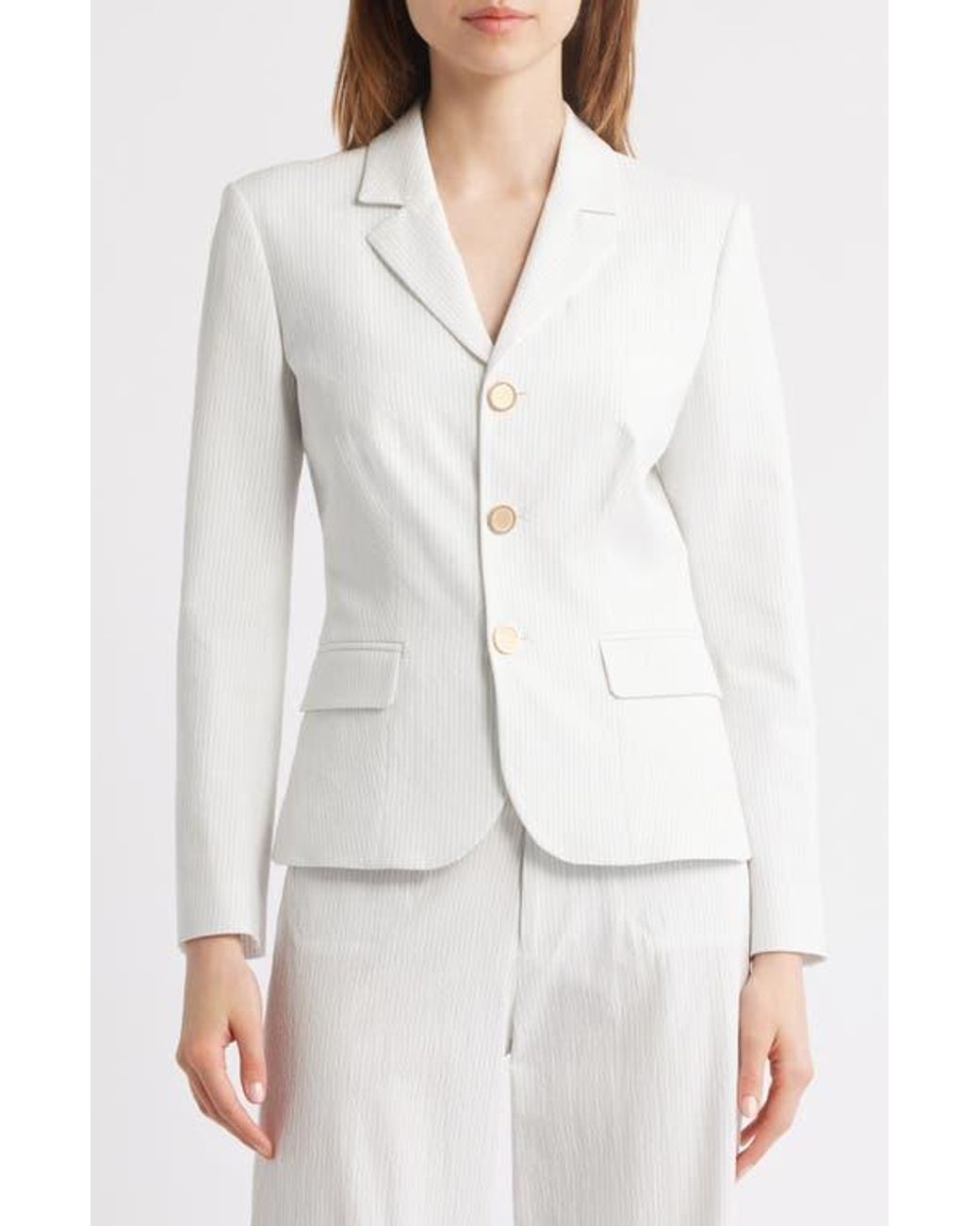 FRAME White The Smart Blazer