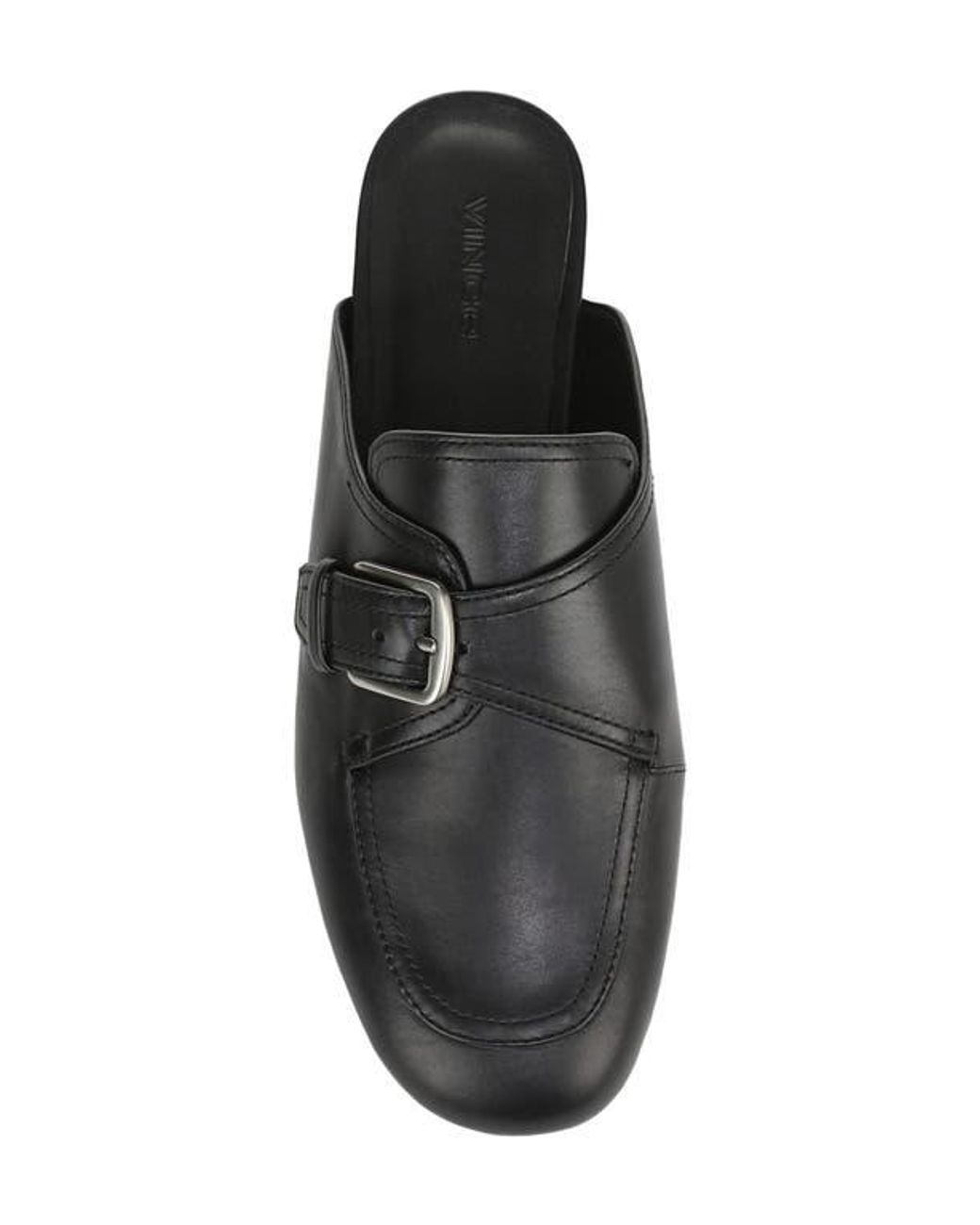 Vince Black Minetta Loafer Mule