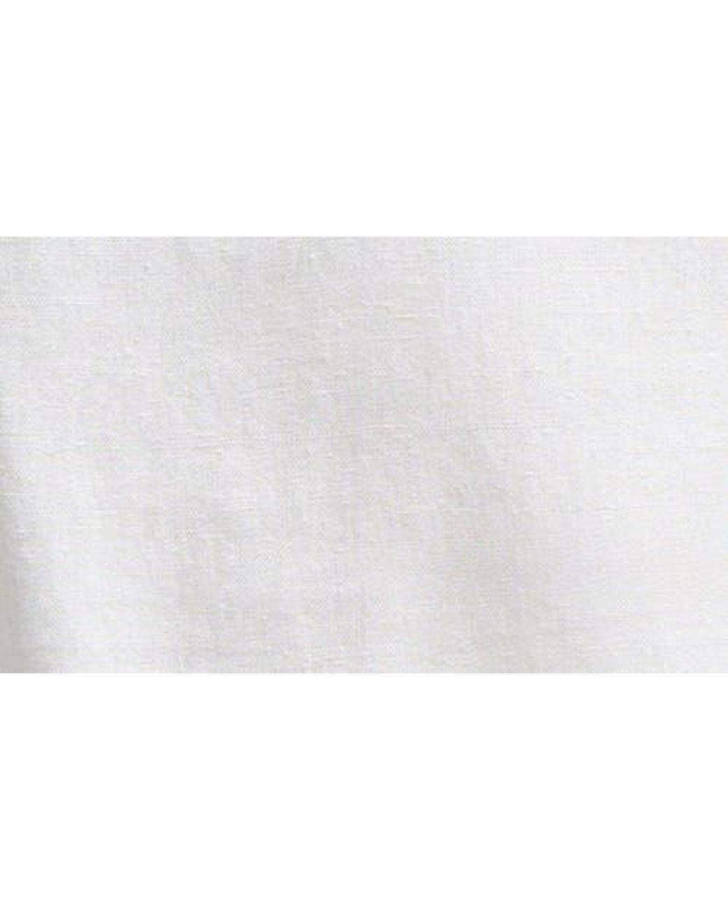 NVLT White Sleeveless Drawstring Hem Top