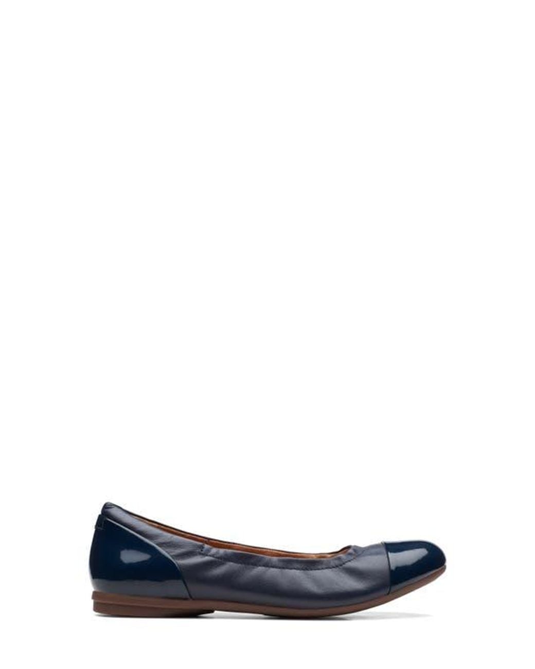 Clarks Blue Rena Jazz Flat