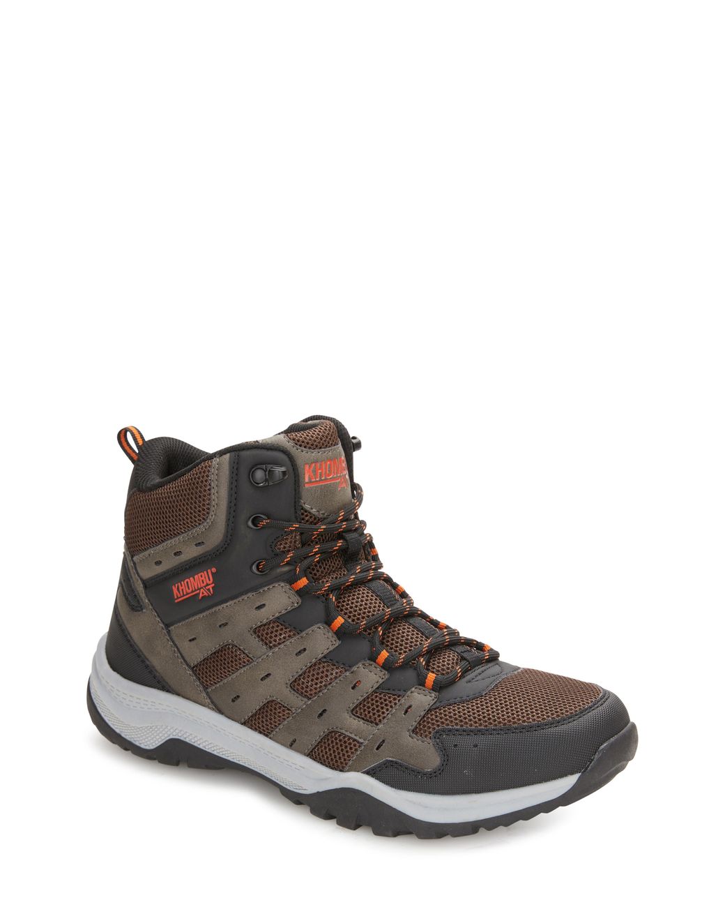 Khombu Lace Up Hiking Boot In Brown/orange At Nordstrom Rack for Men Lyst