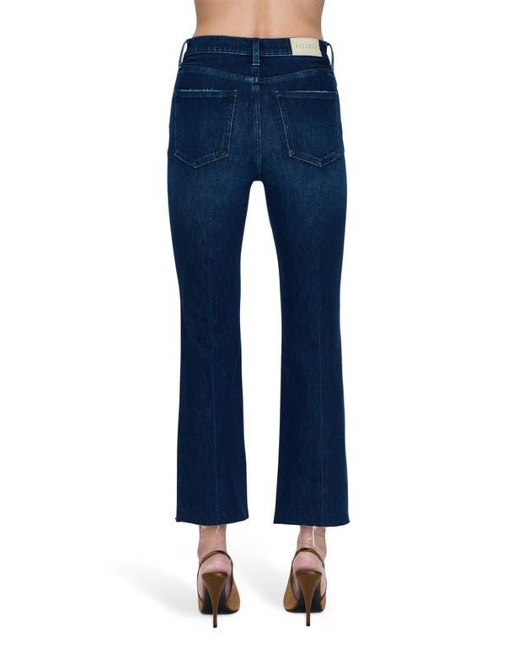 Pistola Blue Lennon High Waist Ankle Bootcut Jeans