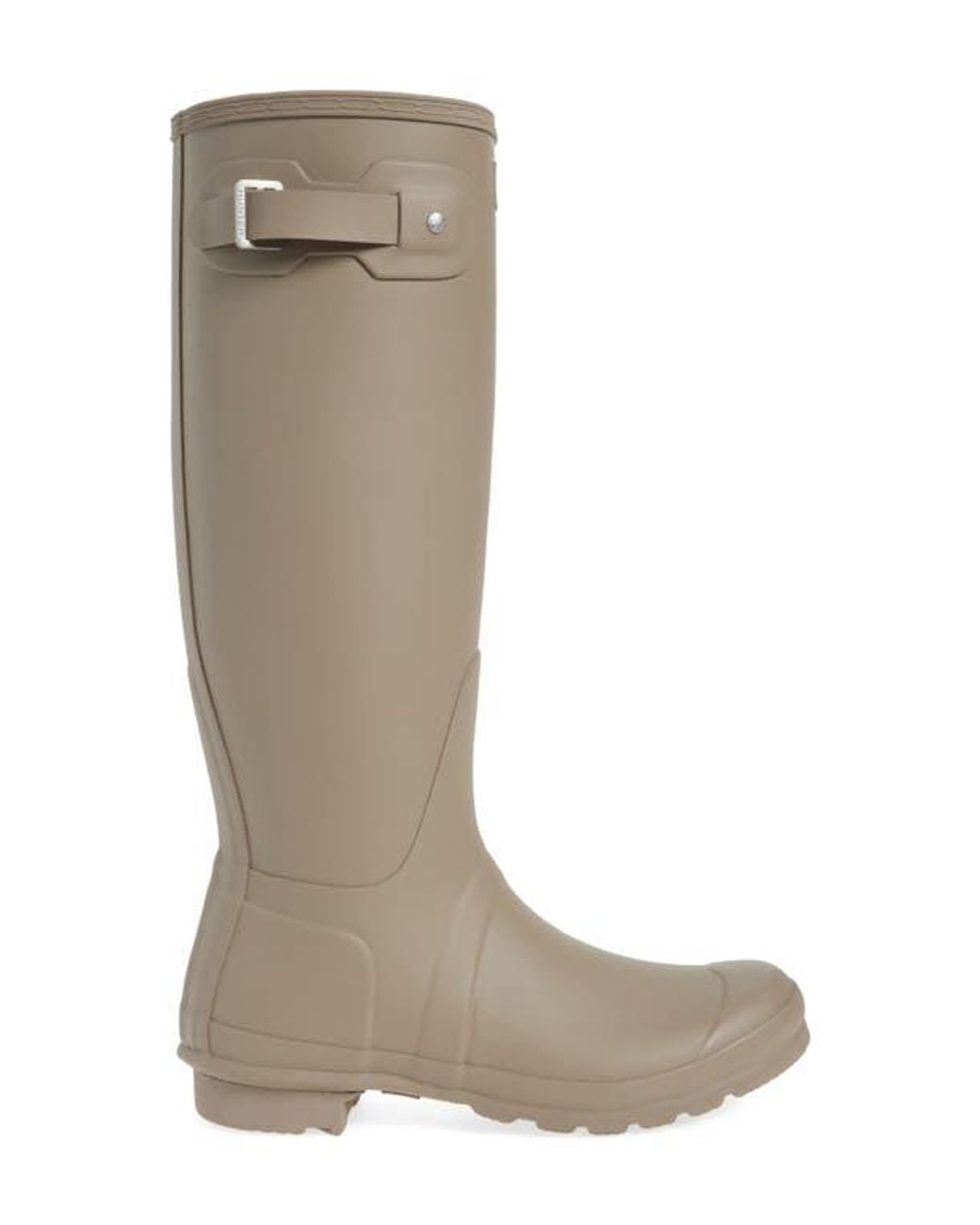 Hunter Brown Original Tall Rain Boot
