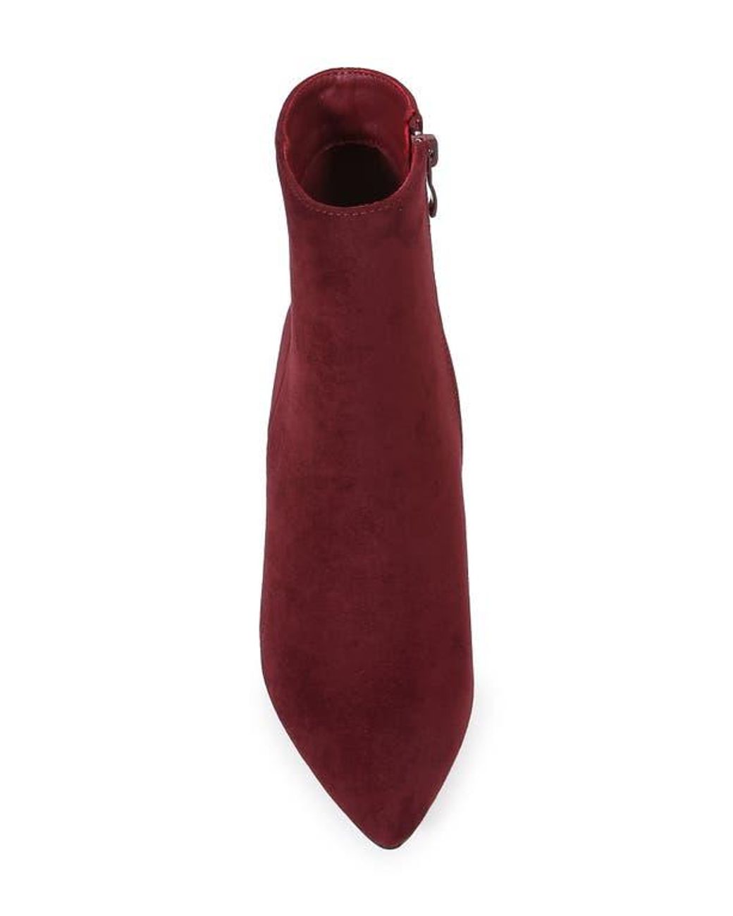 BERNESS Red Sara Block Heel Bootie