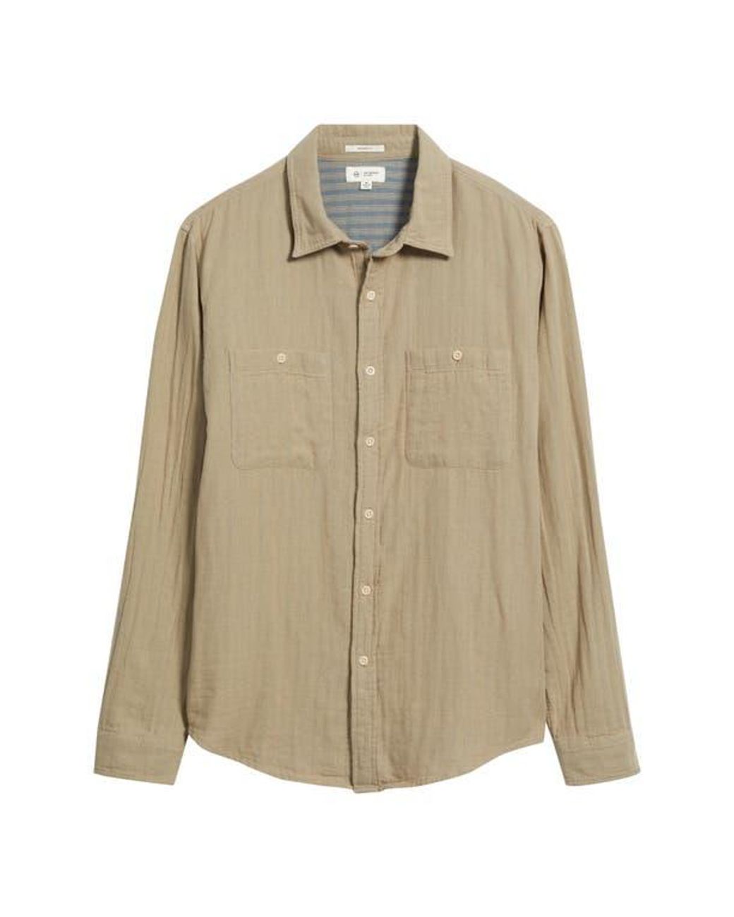 AG Jeans Natural Wayne Button-Up Work Shirt for men