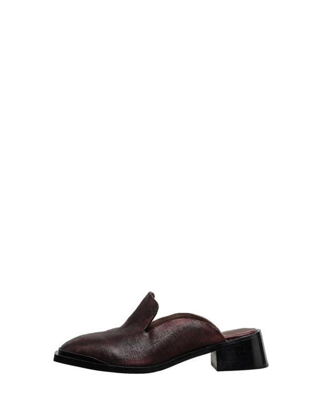 Antelope Brown Harmony Leather Mule