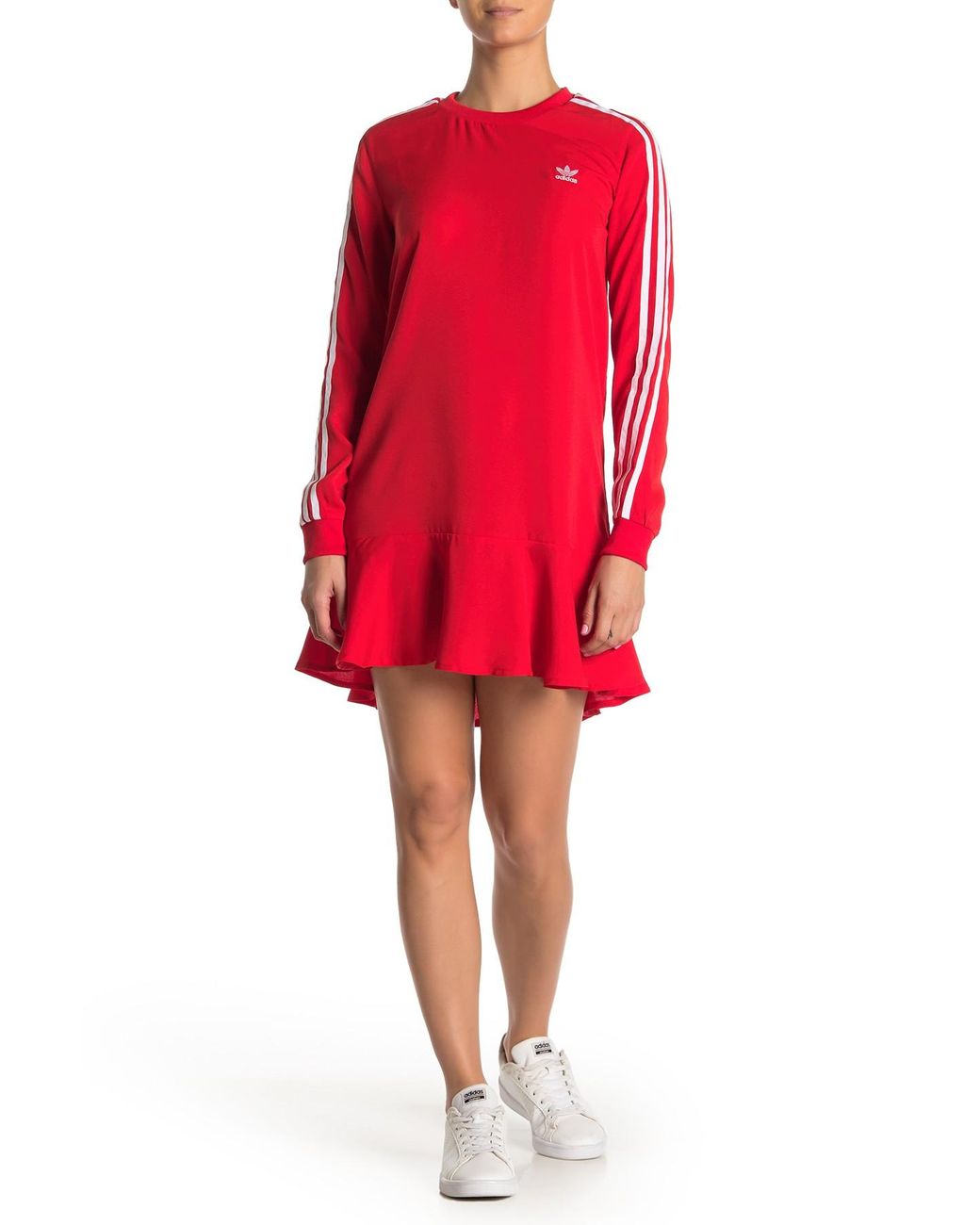 adidas ruffle shirt