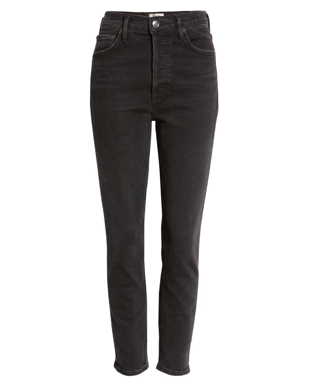 Agolde Nico High Waist Ankle Slim Fit Jeans In Compilation At Nordstrom