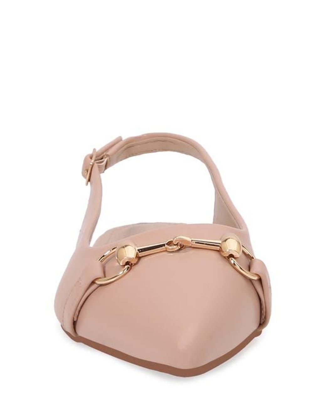 BERNESS Pink Bit Slingback Flat