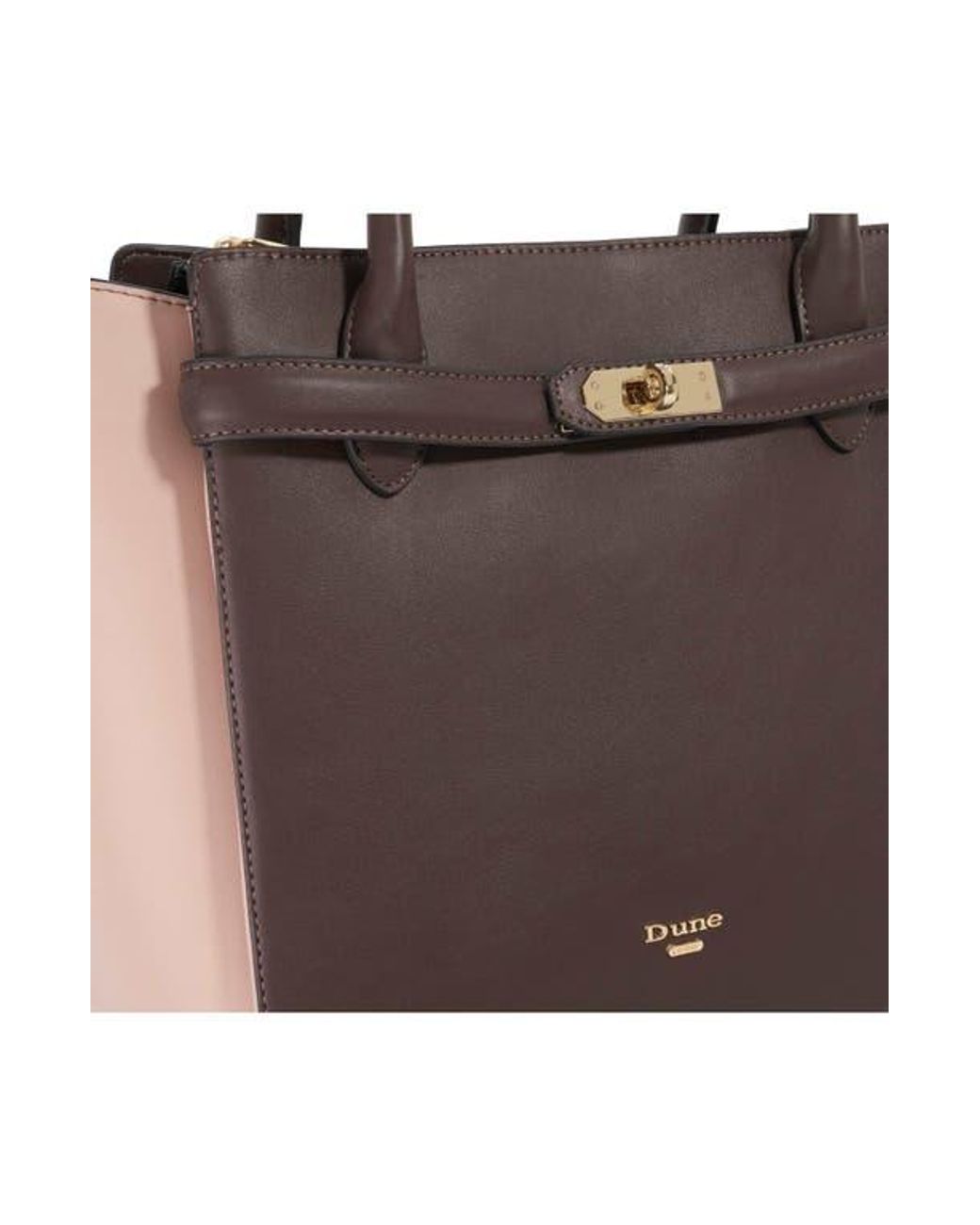 Dune Brown Dayley Tote Bag