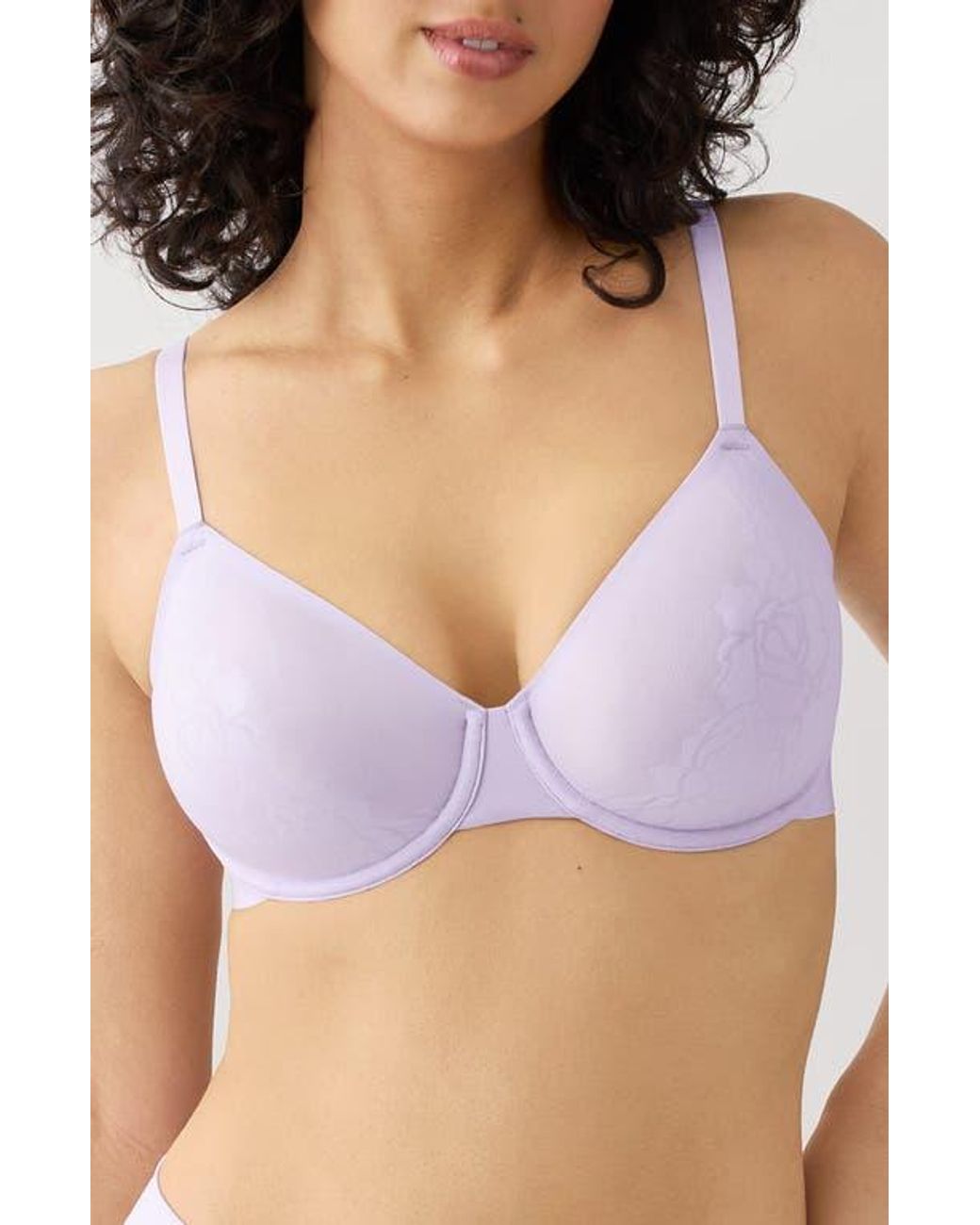 Wacoal Purple Confidence Boost Underwire Bra