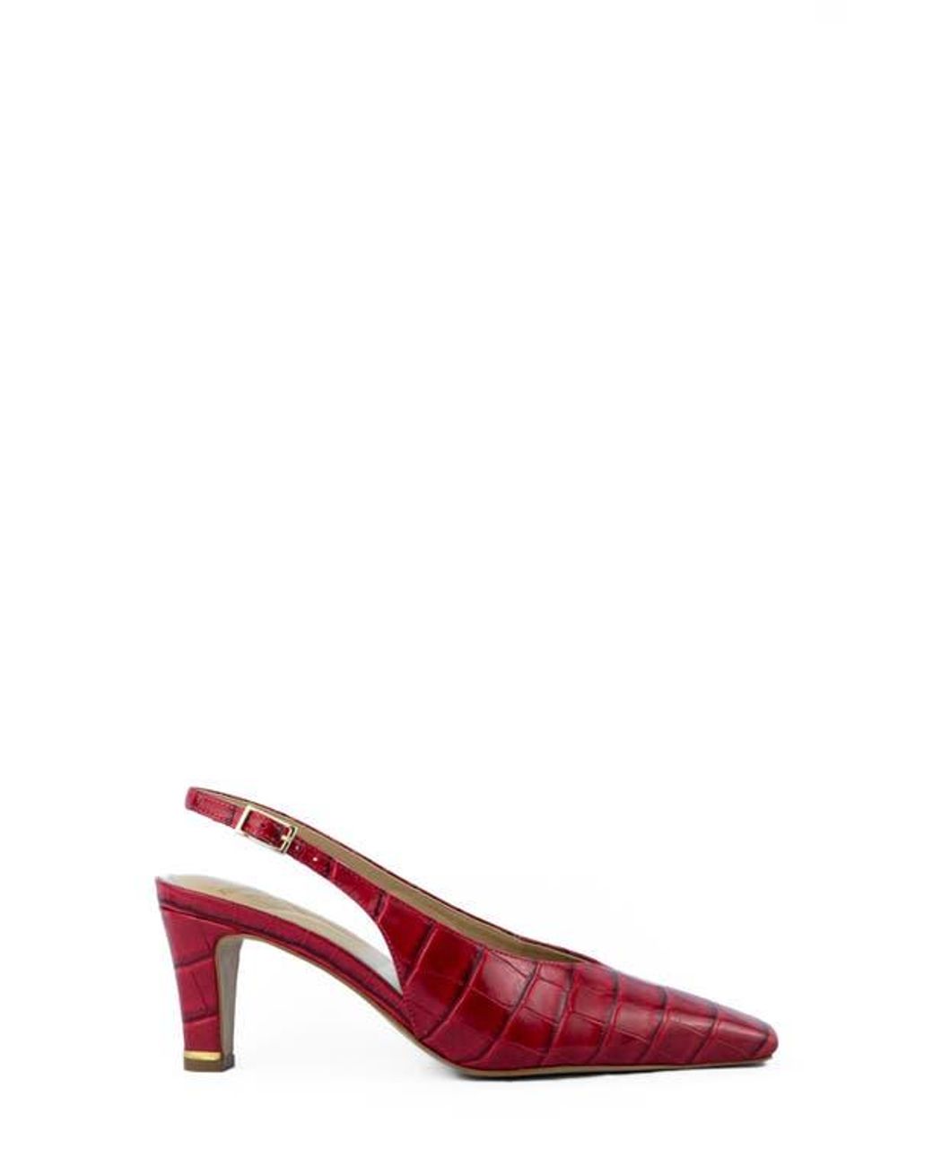 Kenneth Cole Red Meilani Slingback Pump
