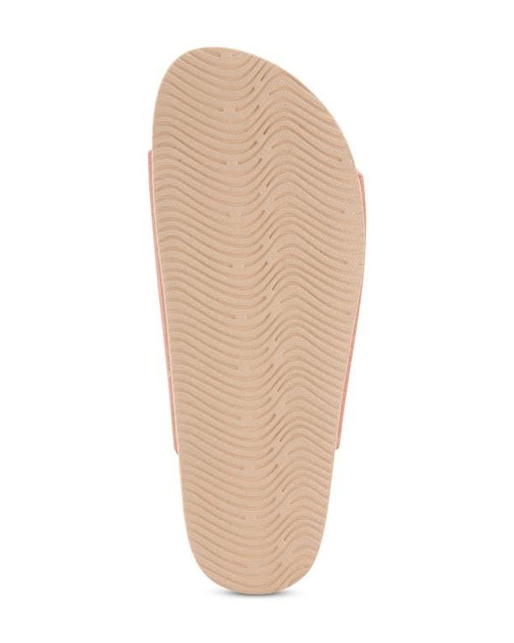FLOOPI Pink Double Strap Slide Sandal