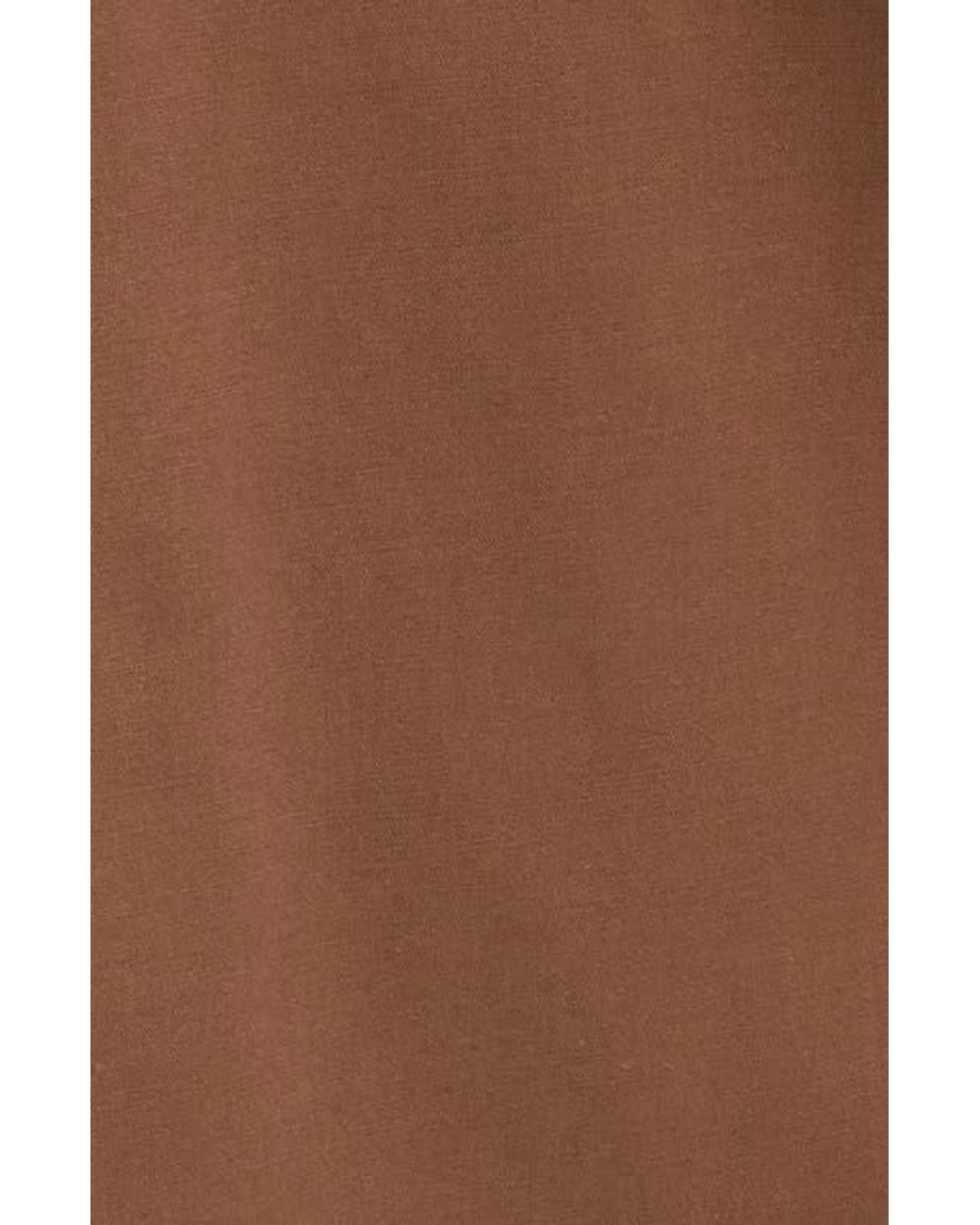 Open Edit Brown Straight Leg Pants for men