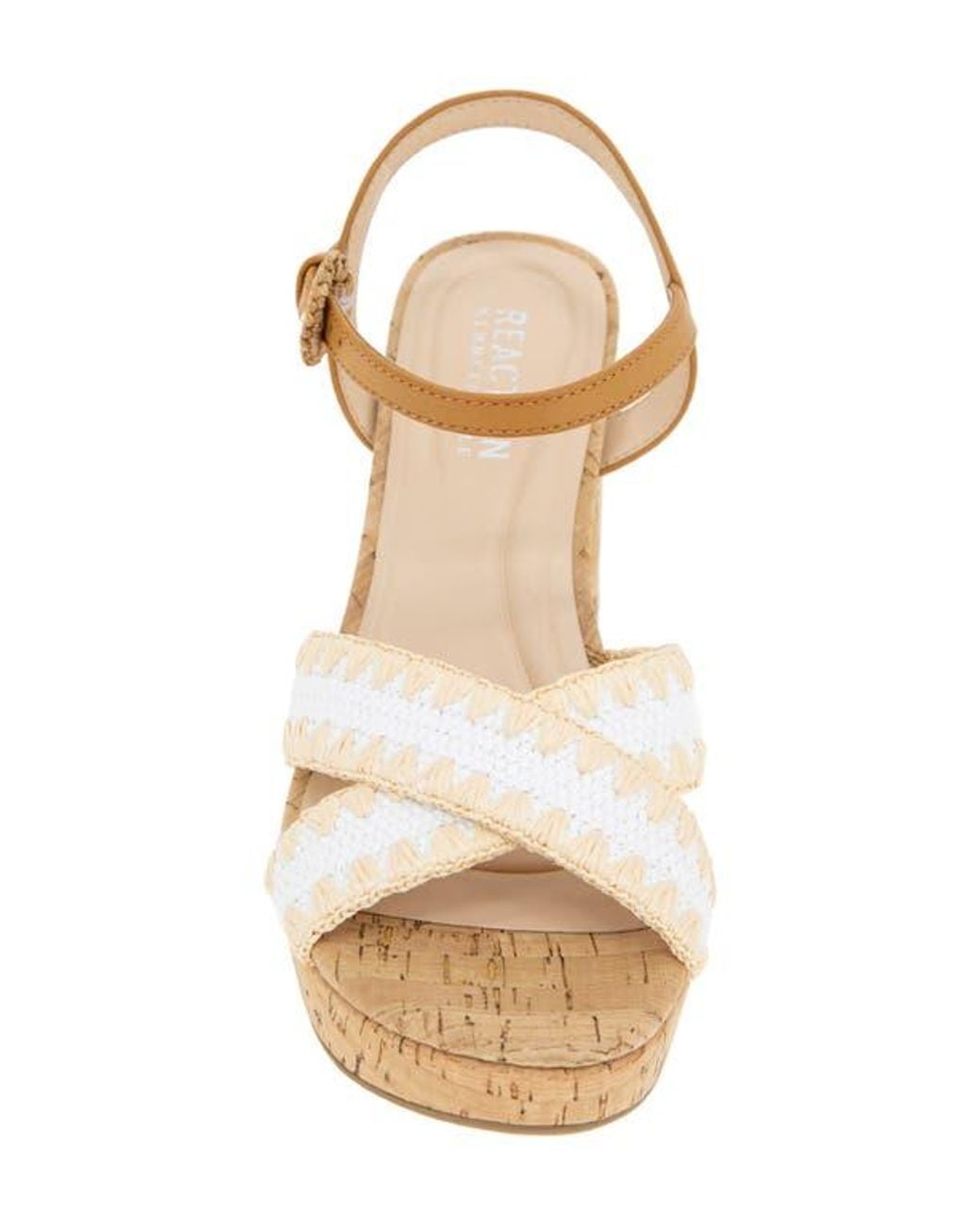 Kenneth Cole Metallic Reeva Platform Sandal