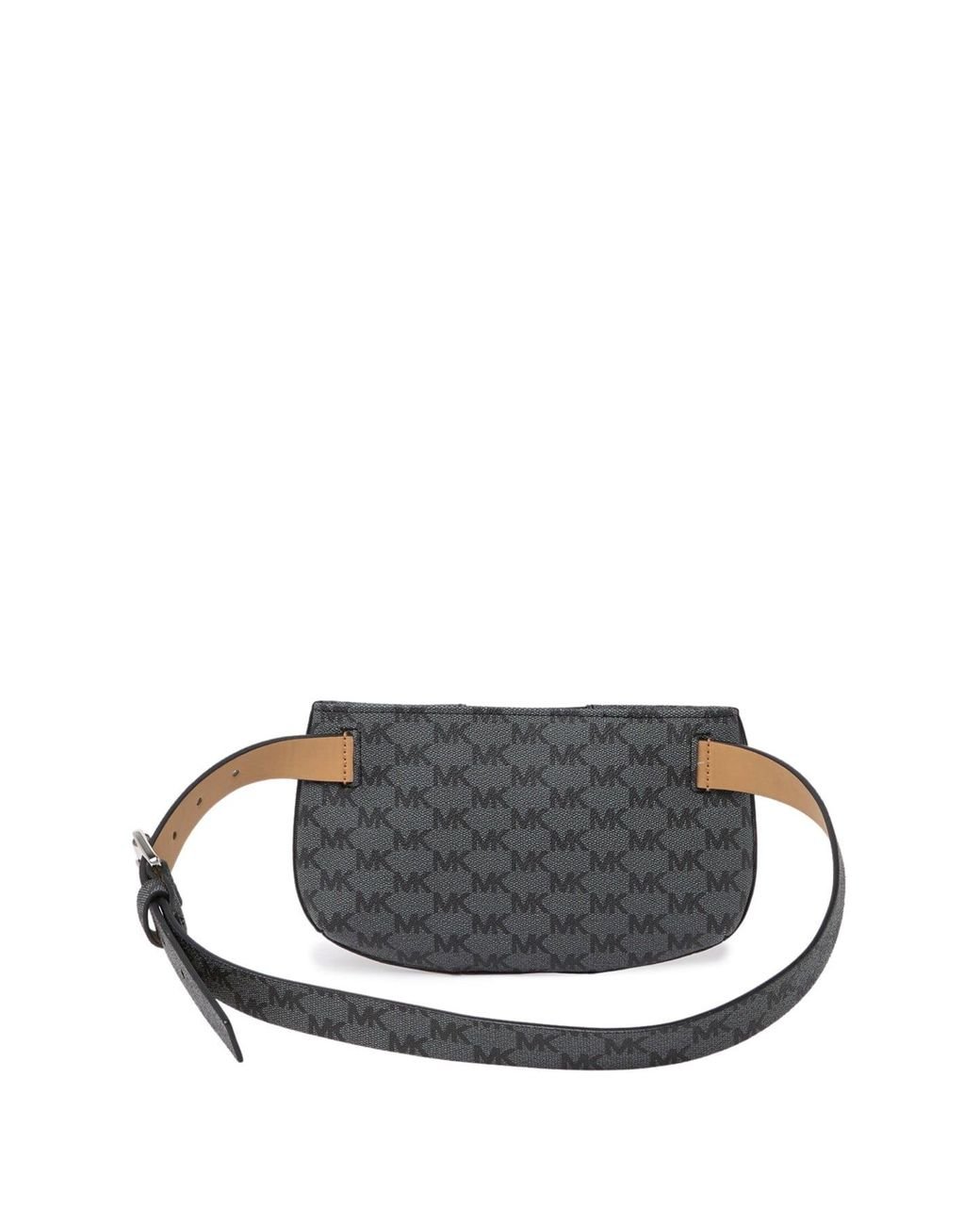 MICHAEL Michael Kors Logo Belt Bag in Black | Lyst