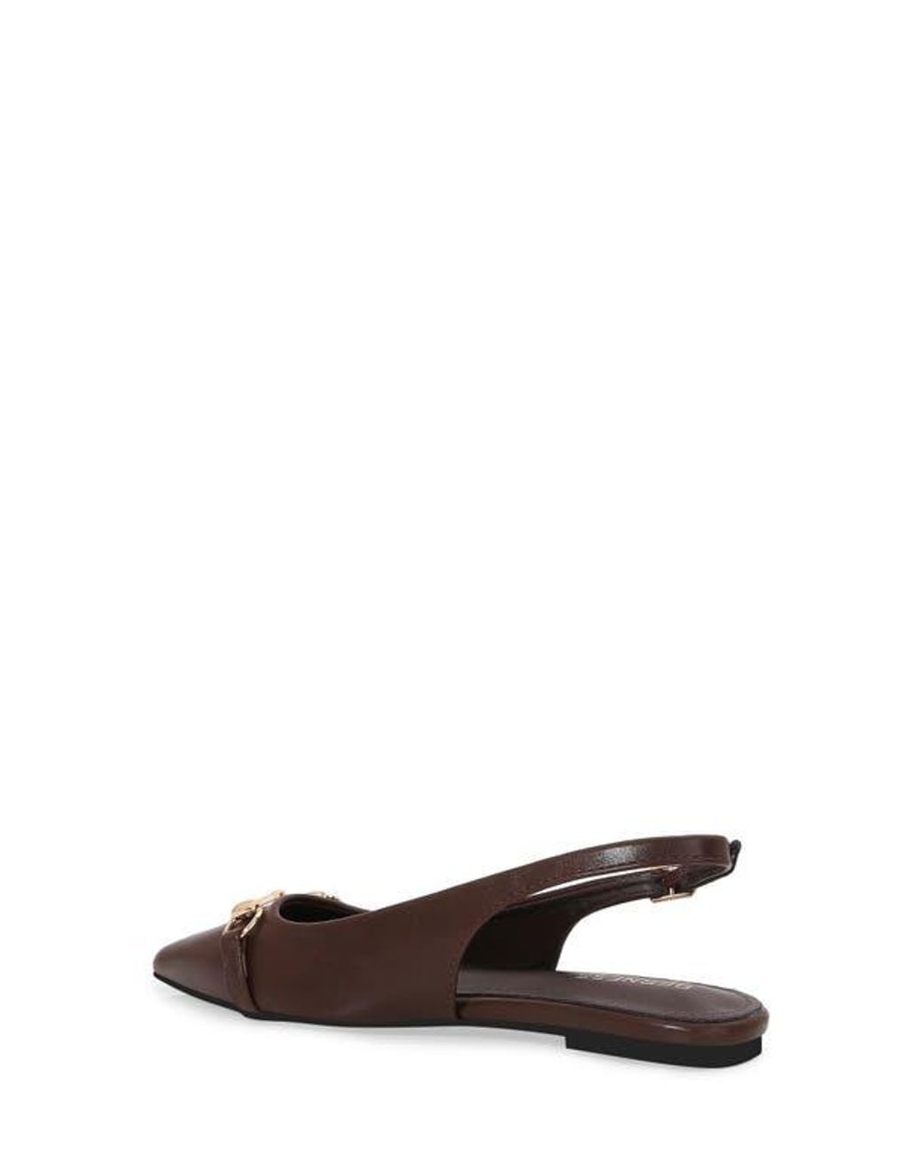 BERNESS Brown Bit Slingback Flat