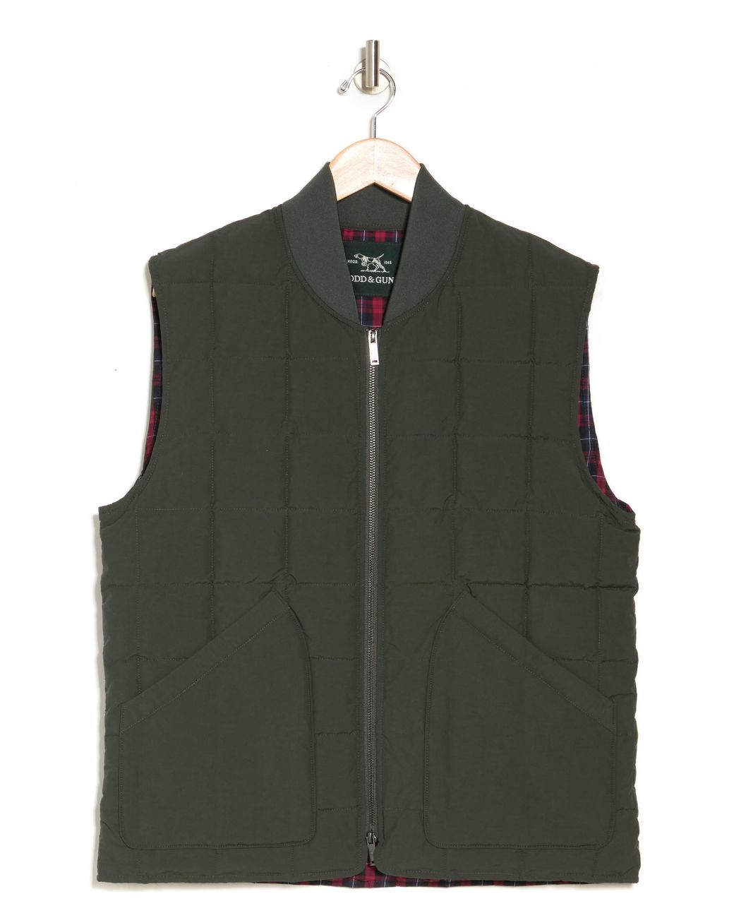 Rodd & Gunn Milford Quilted Zip Vest in Green for Men Lyst