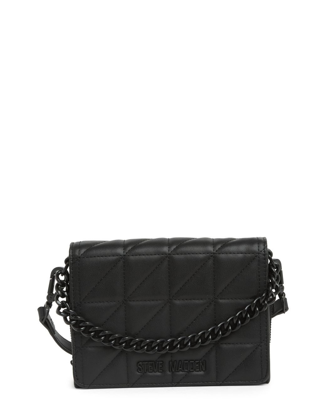 Steve Madden Sophie Quilted Crossbody Bag in Black Lyst