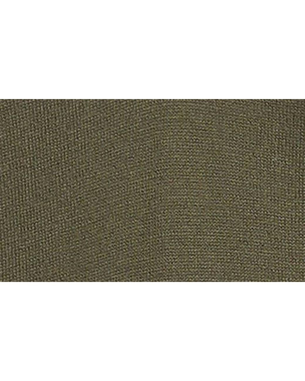Matty M Green Side Slit Sweater