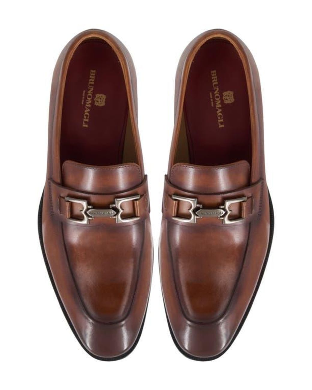 Bruno Magli Brown Maioco Bit Loafer for men