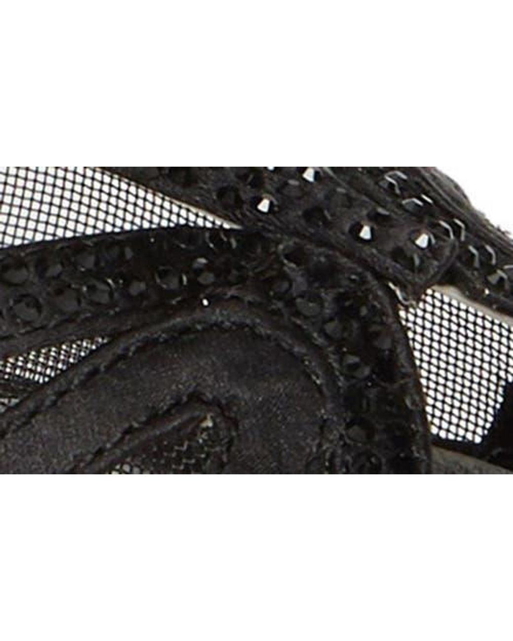David Tate Black Refined Sandal