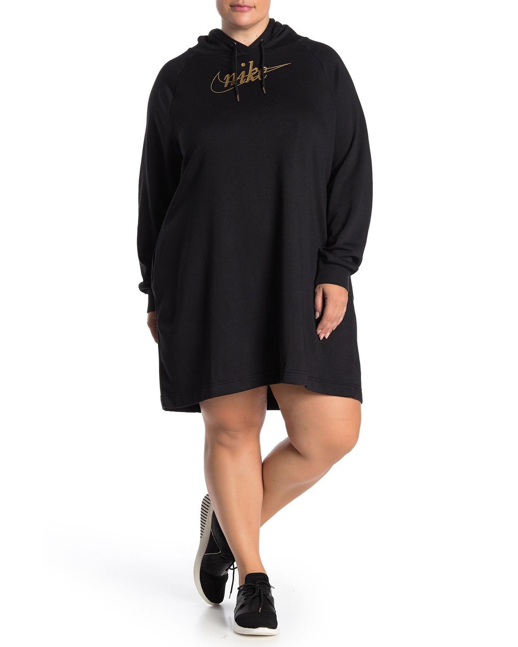 nike sweater dress plus size