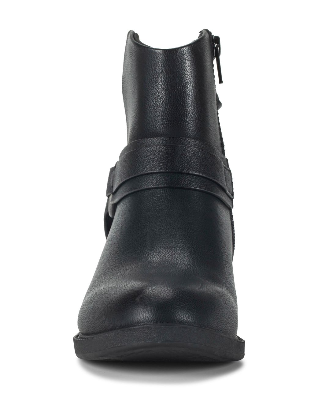 BareTraps Shei Faux Leather Bootie in Black Lyst