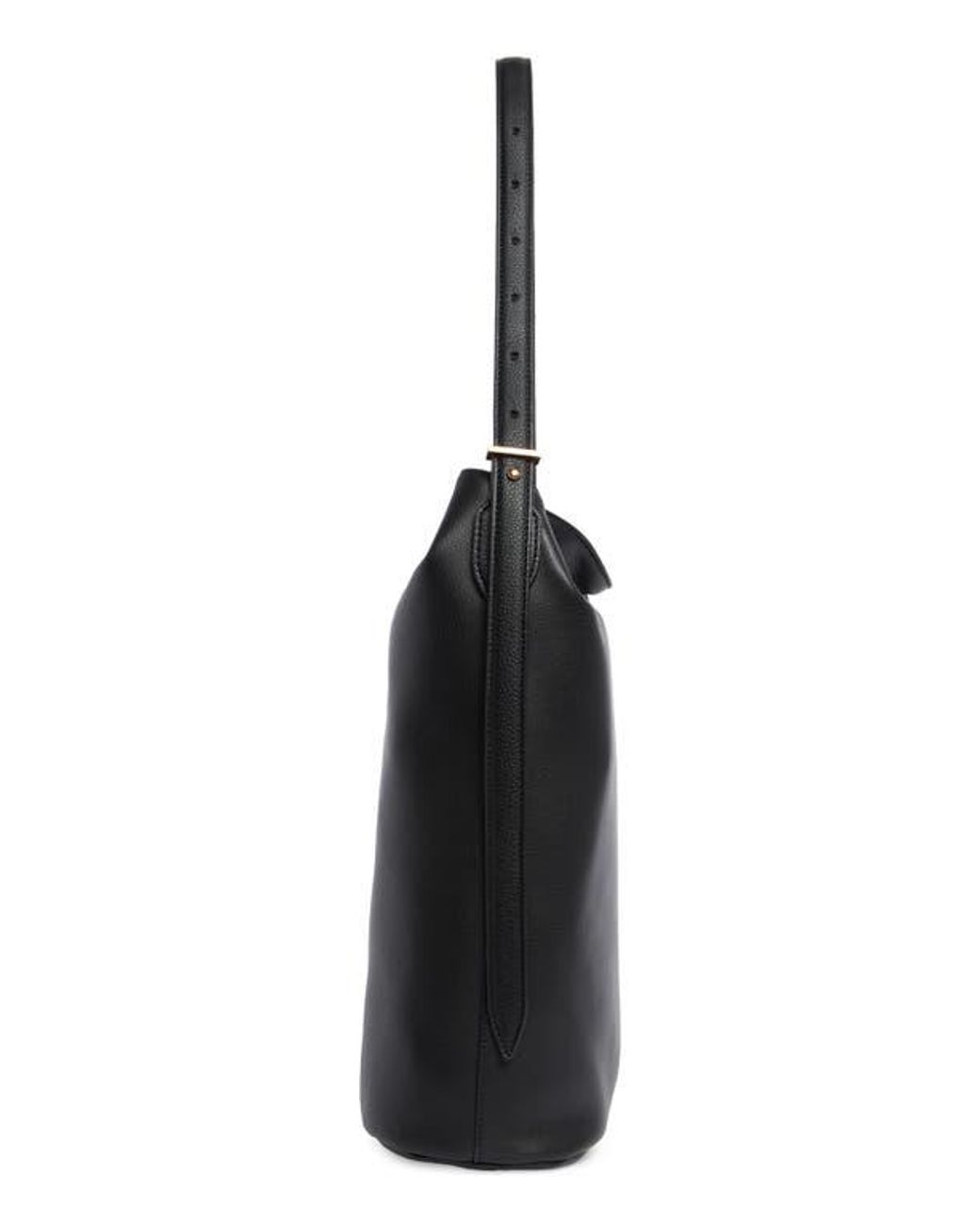 Sam Edelman Harlyn Pebbled Leather Bucket Bag in Black | Lyst display picture 2
