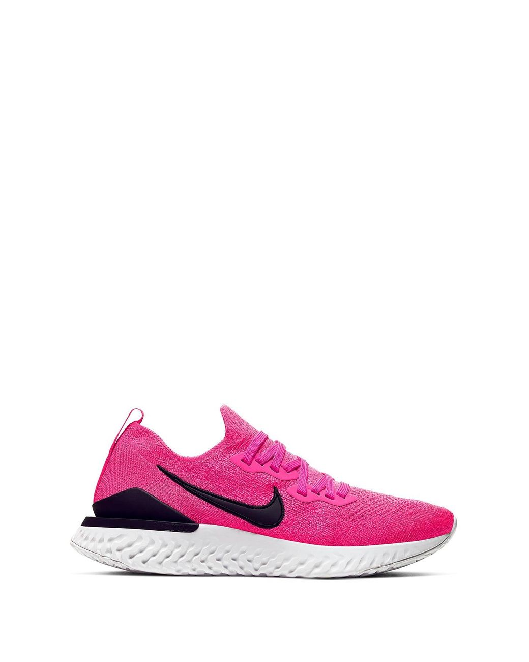 nike epic react pink and black