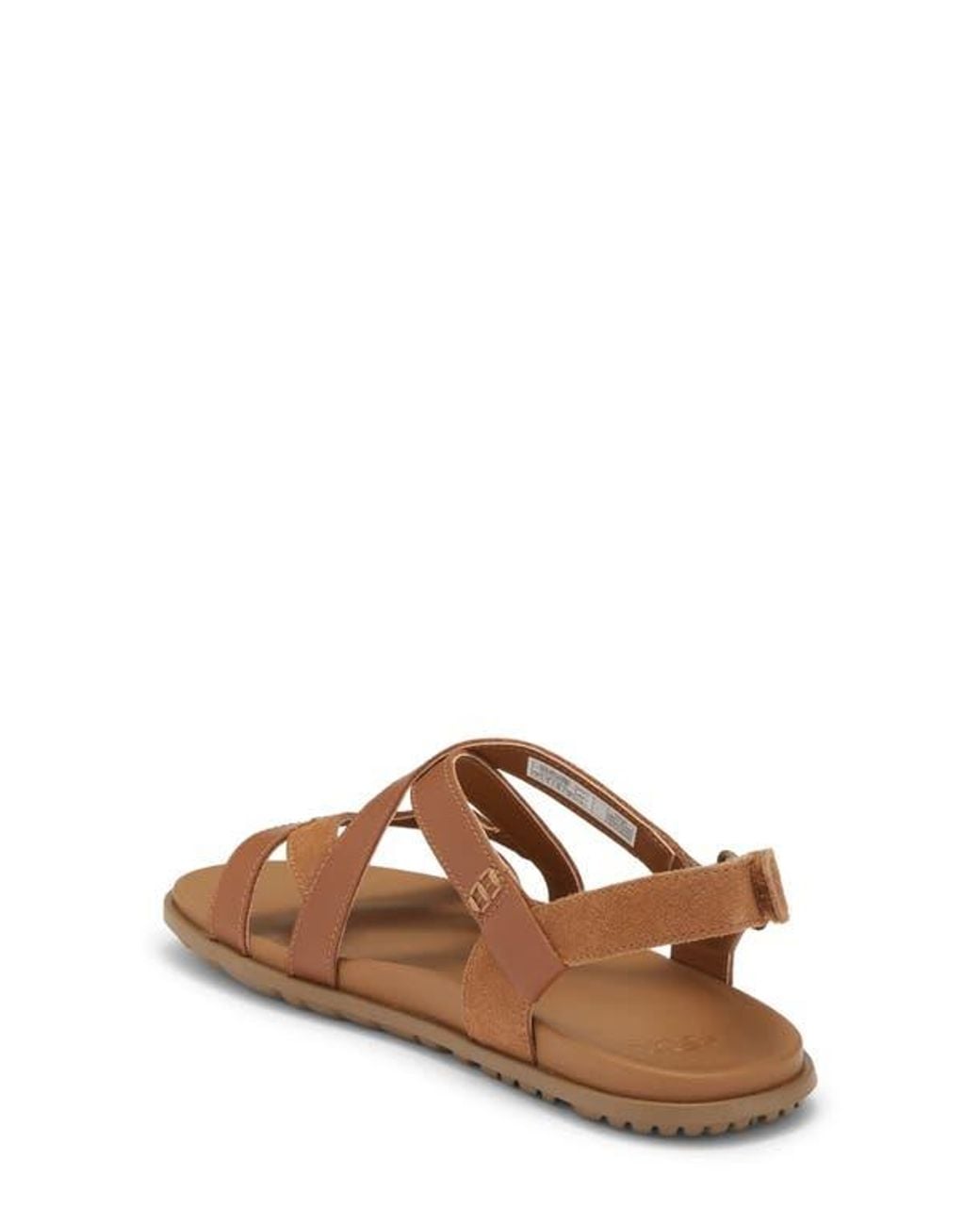 Ugg Brown Solivan Slingback Sandal