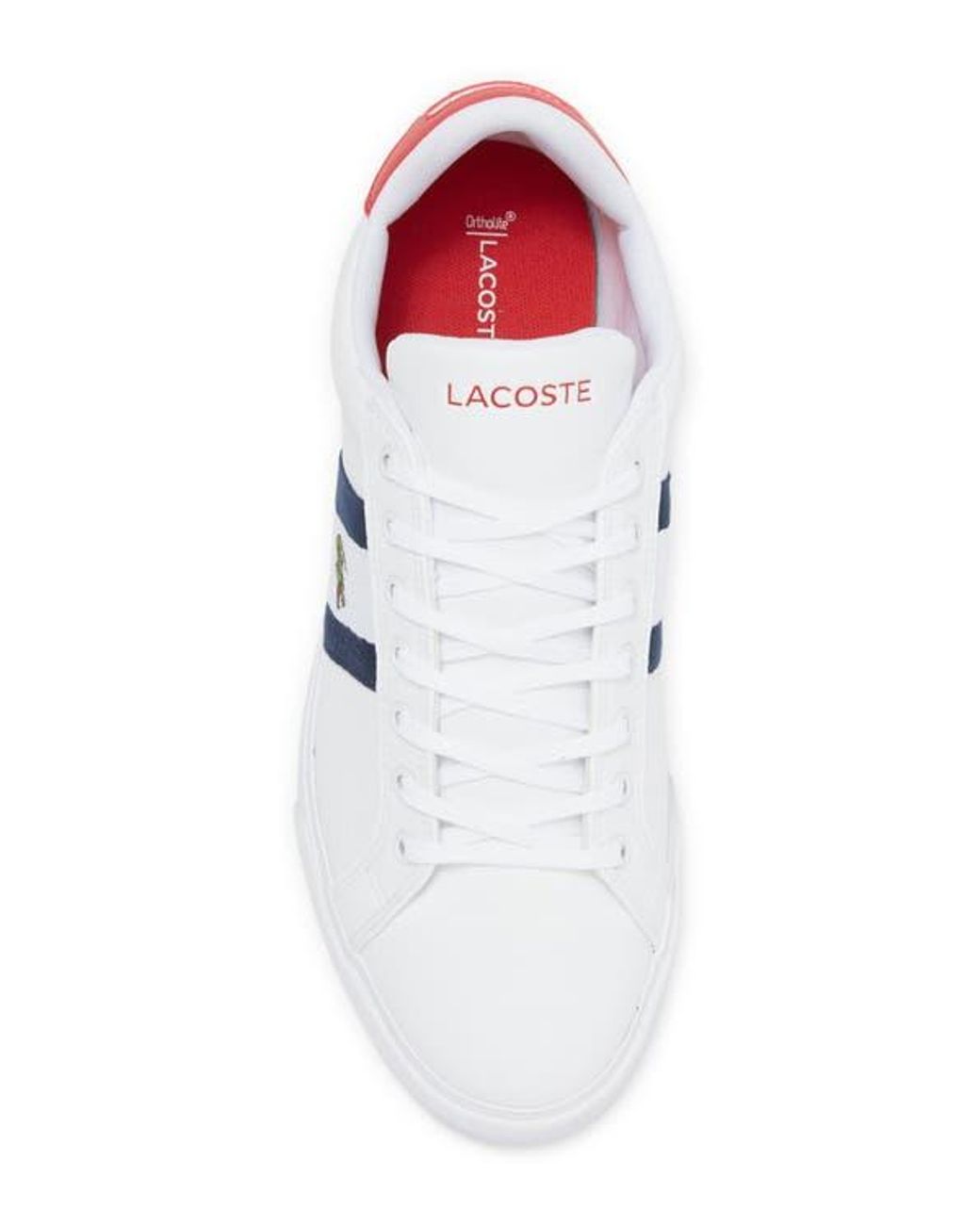 Lacoste Grad Vulc 120 Low Top Sneaker in White for Men | Lyst