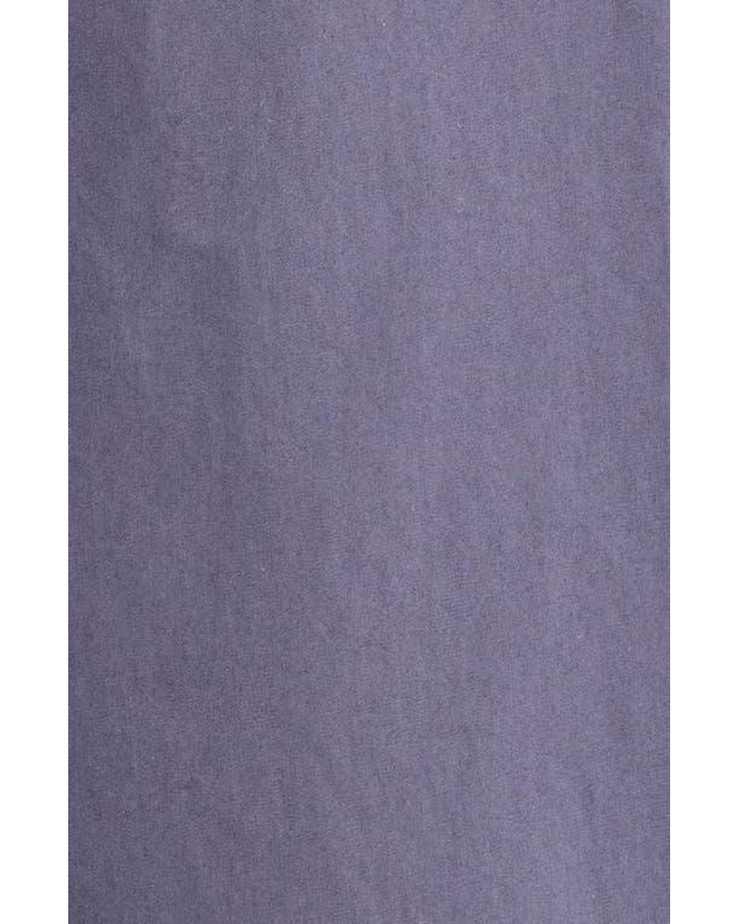 FRAME Blue Patch Pocket Cotton Button-Up Shirt for men