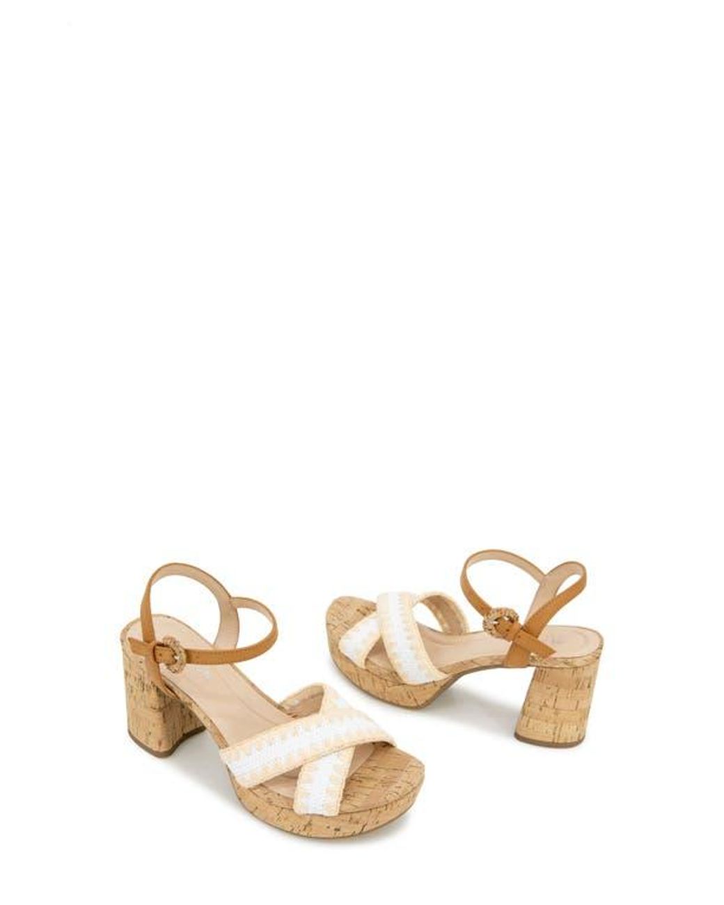 Kenneth Cole Metallic Reeva Platform Sandal