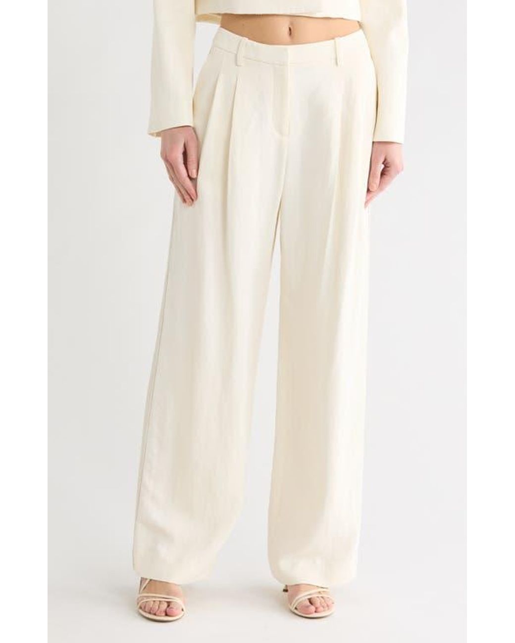 Twp Natural Sulli Sequin Stripe Pants