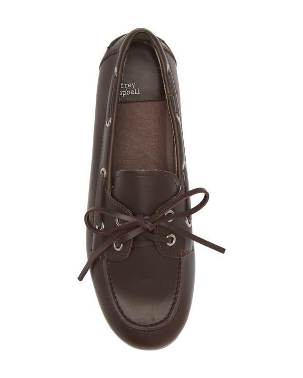 Jeffrey Campbell Boast Boat Shoe in Brown | Lyst display picture 3